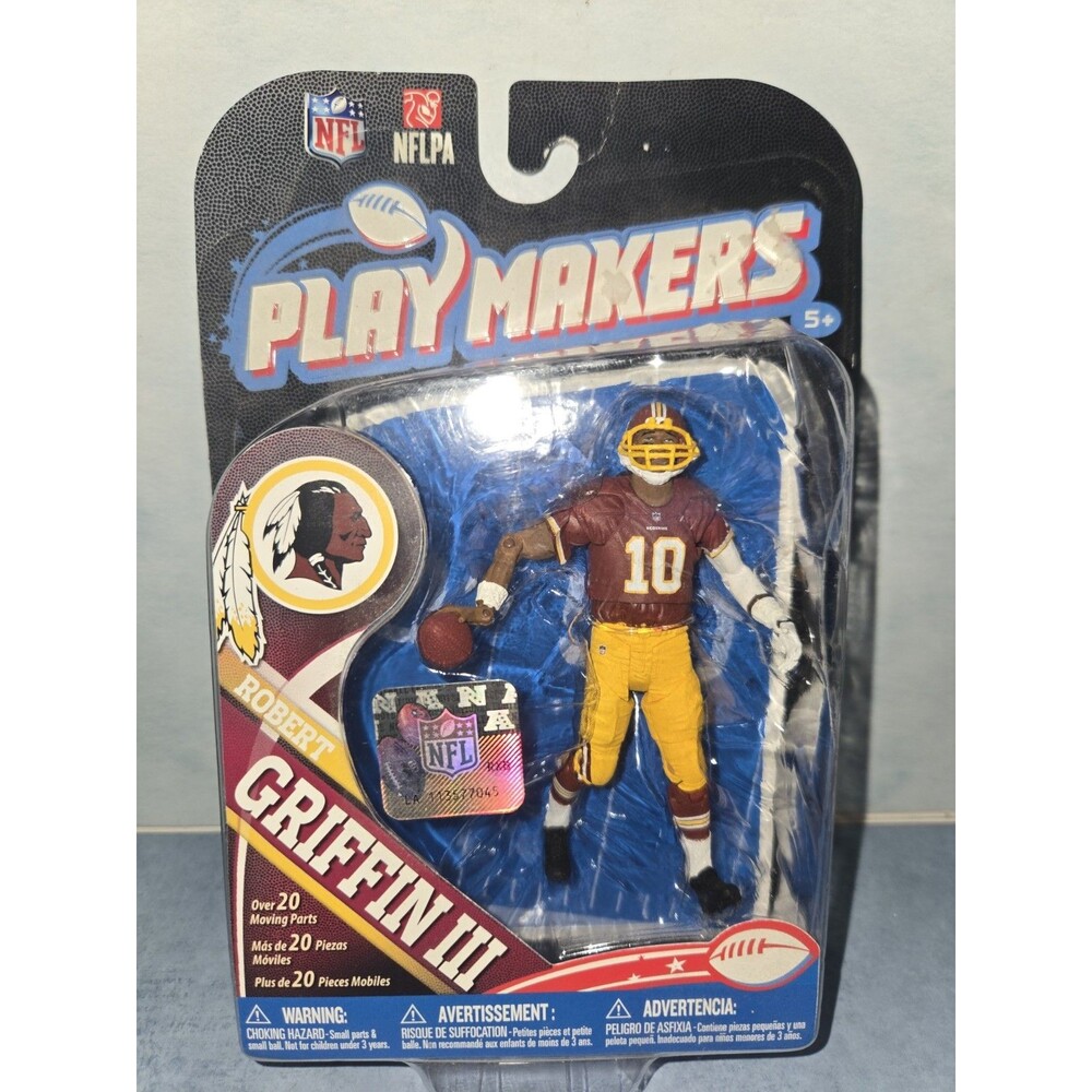2013 McFarlane NFL Playmakers Robert Griffin III Washington Redskins Figure (AA)